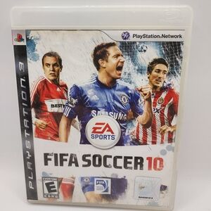 FIFA Soccer 10 (Sony PlayStation 3, 2009) E Sports - E for Everyone - PS3.